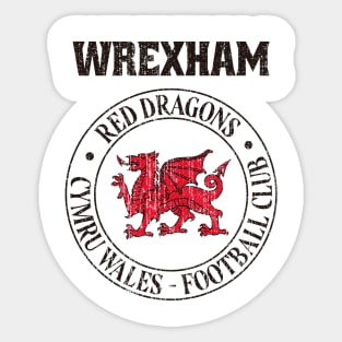 Wrexham Wales Sticker